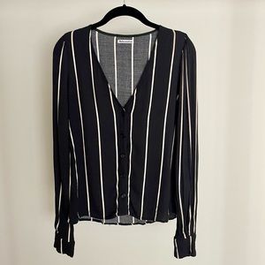 Reformation button-up blouse